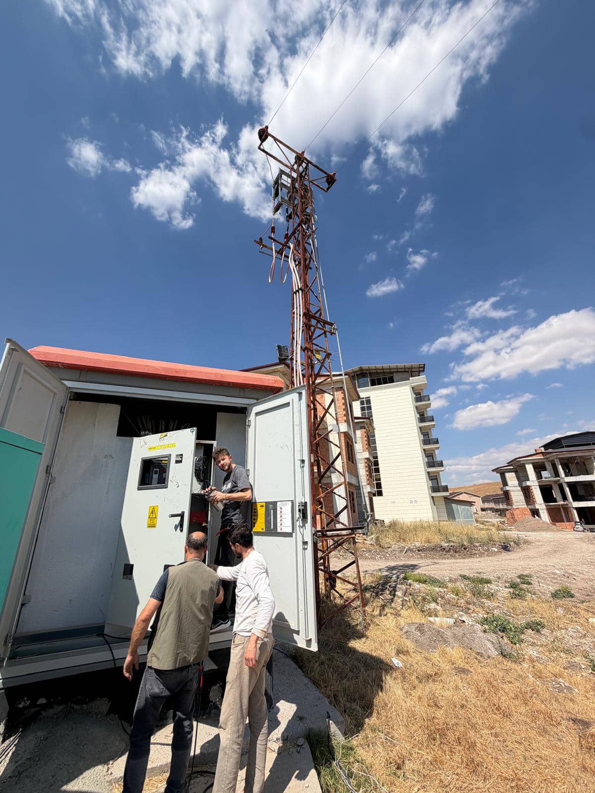 Gün Elektrik ve Otomasyon saha mühendisliği ekibi